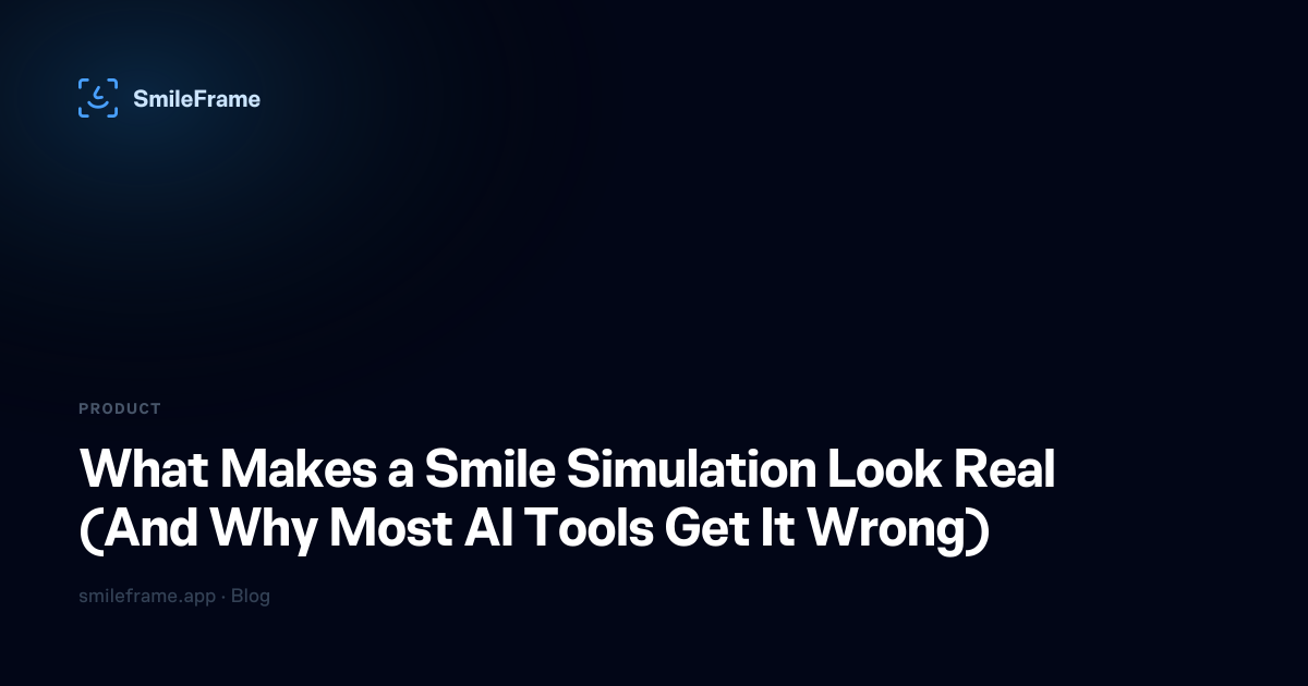 What Makes a Smile Simulation Look Real (And Why Most AI Tools Get It Wrong)